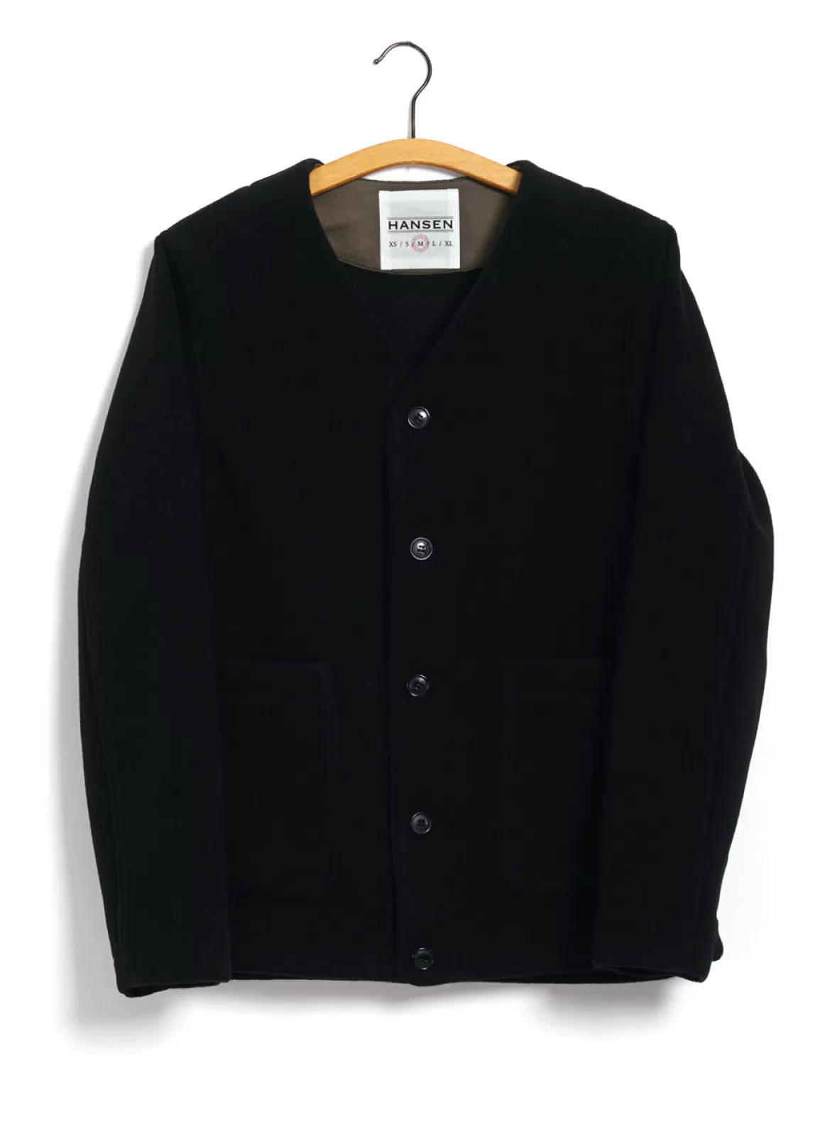 Hot Adel | Cardigan Jacket | Black Knitwear