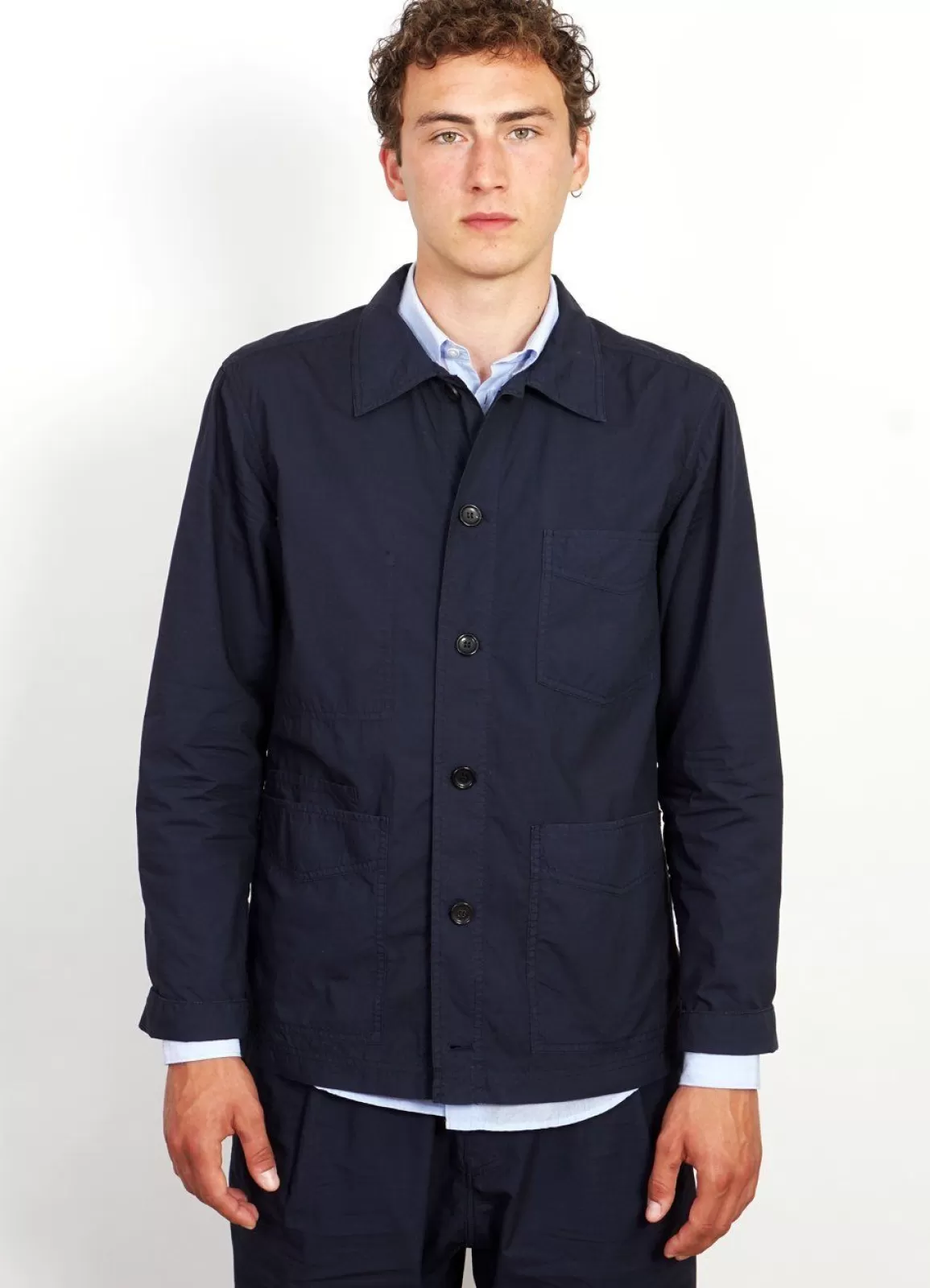 Outlet Anders | Super Light Summer Jacket | Navy Jacket & Coats