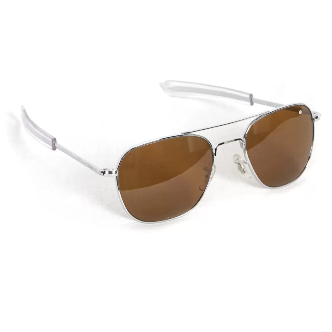 Best Sale | Original Pilot Sunglasses I Silver Brown Sunglasses