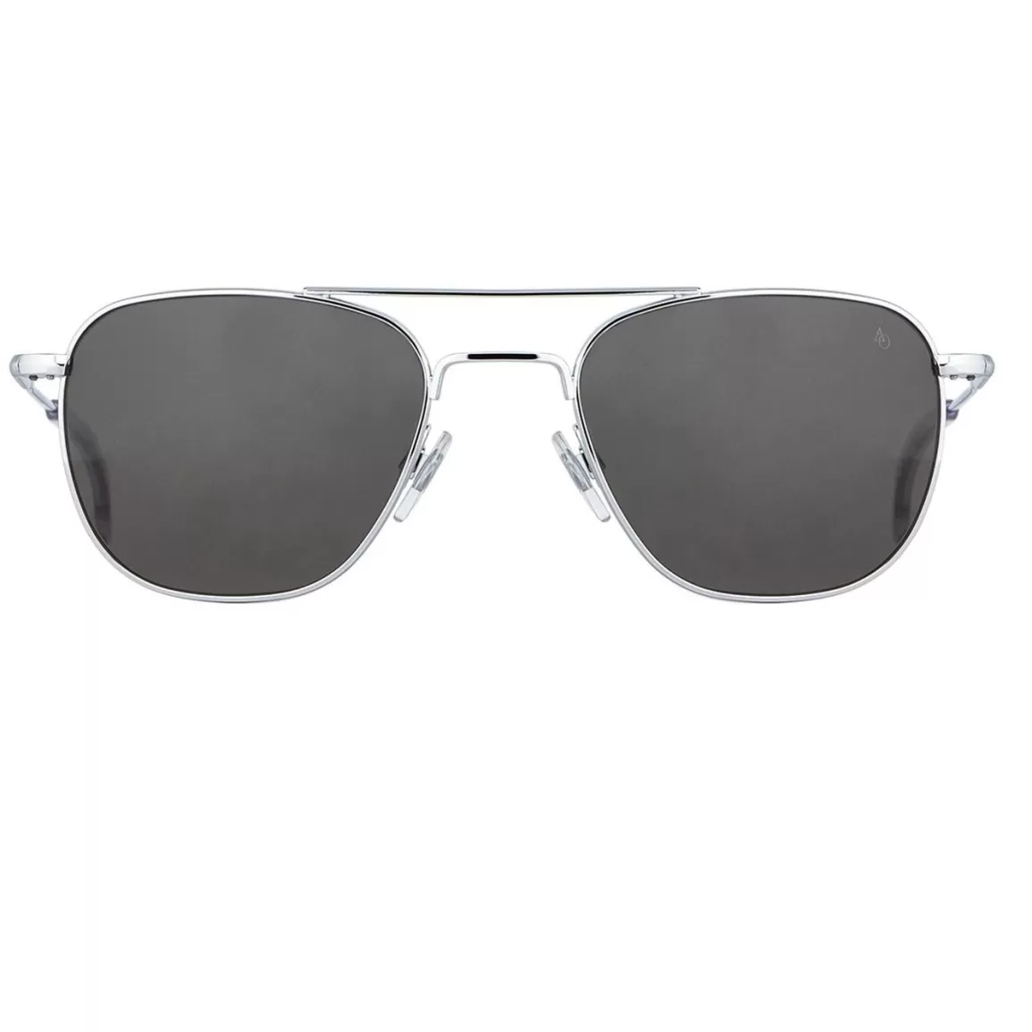 Online | Original Pilot Sunglasses I Silver Grey Sunglasses