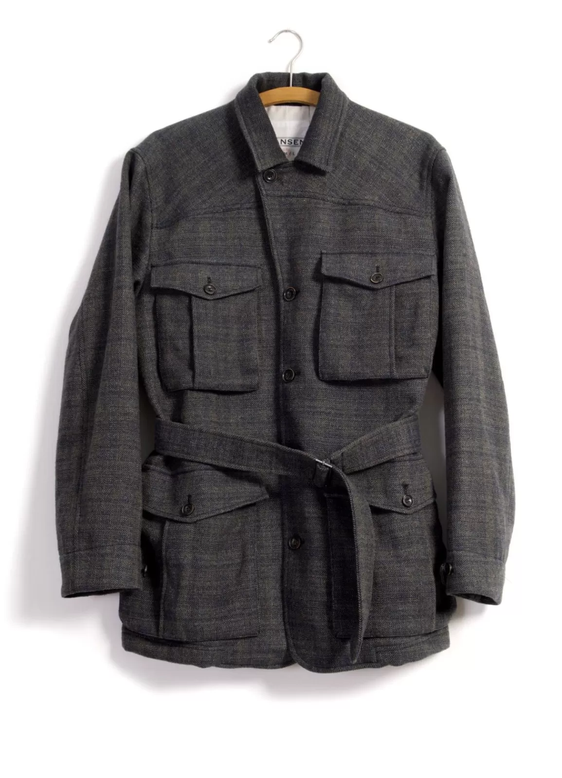 Sale Arve | Cargo Pockets Tweed Jacket | Trout Jacket & Coats