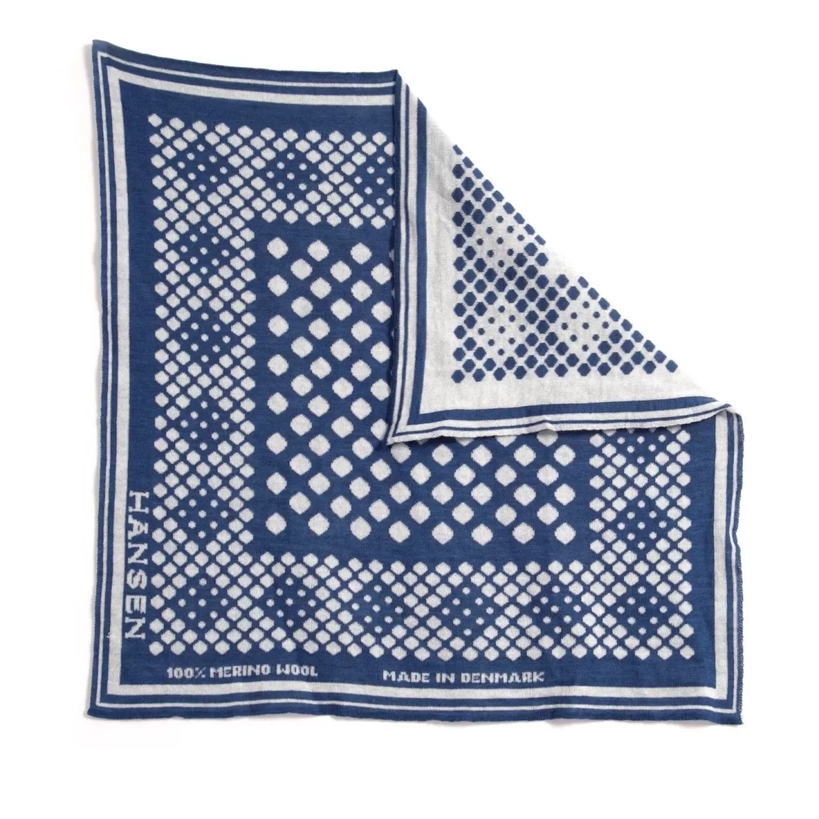 Online Bandana One | Dot | Blue-White Scarves