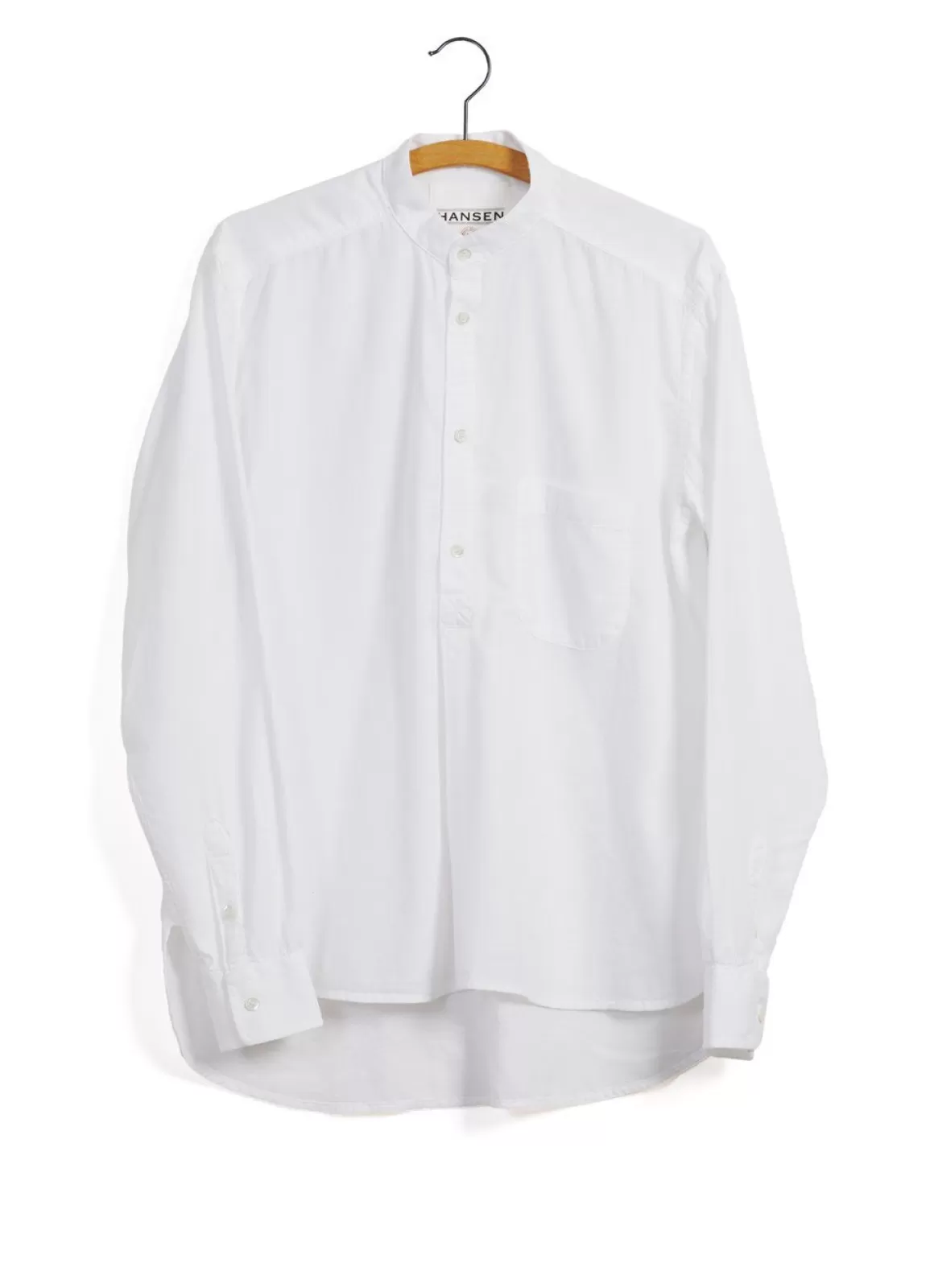 Cheap Bastian | Casual Pull On Shirt | White Shirts