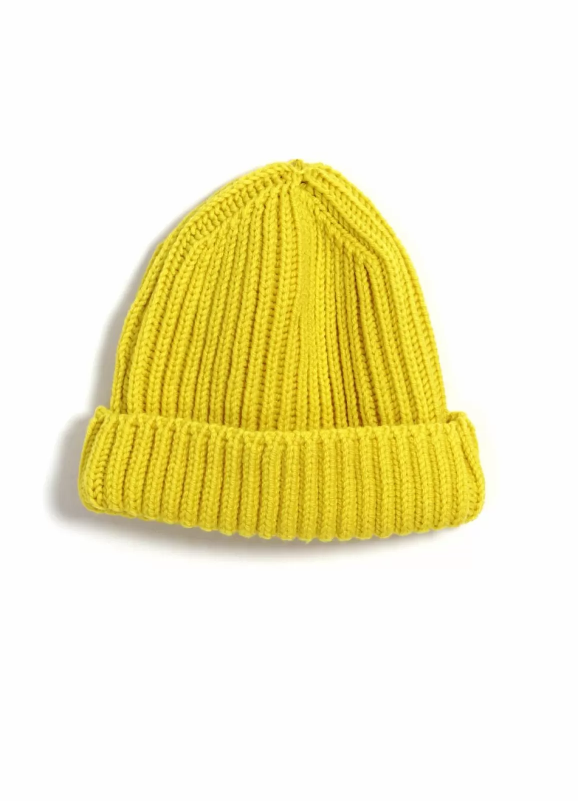 New Beanie | Merino Wool | Yellow Knitwear