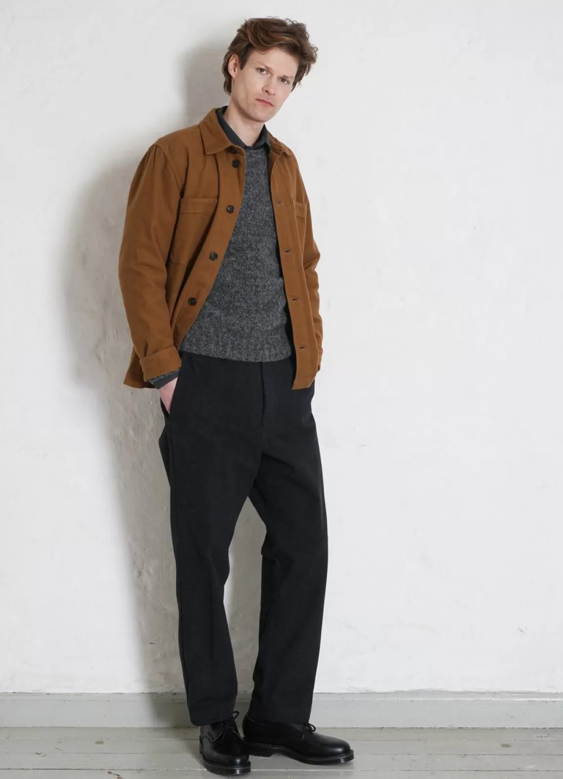 Hot Bertram | Refined Work Jacket | Turmeric Jacket & Coats