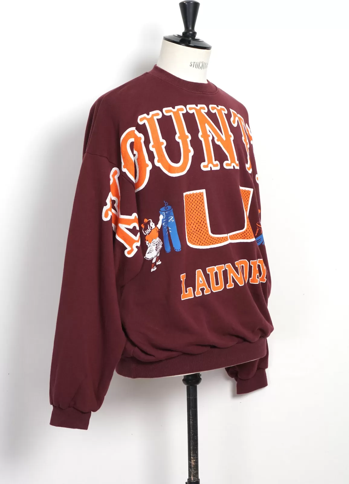 Best Big Kountry | Oversized Sweater | Burgundy Jerseys