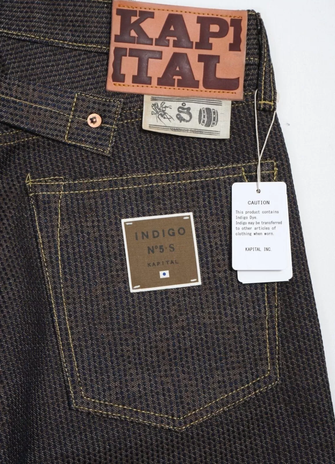 Flash Sale Century Denim Monkey Cisco | Sashiko 5P Jeans | N5S(Brown) Denim