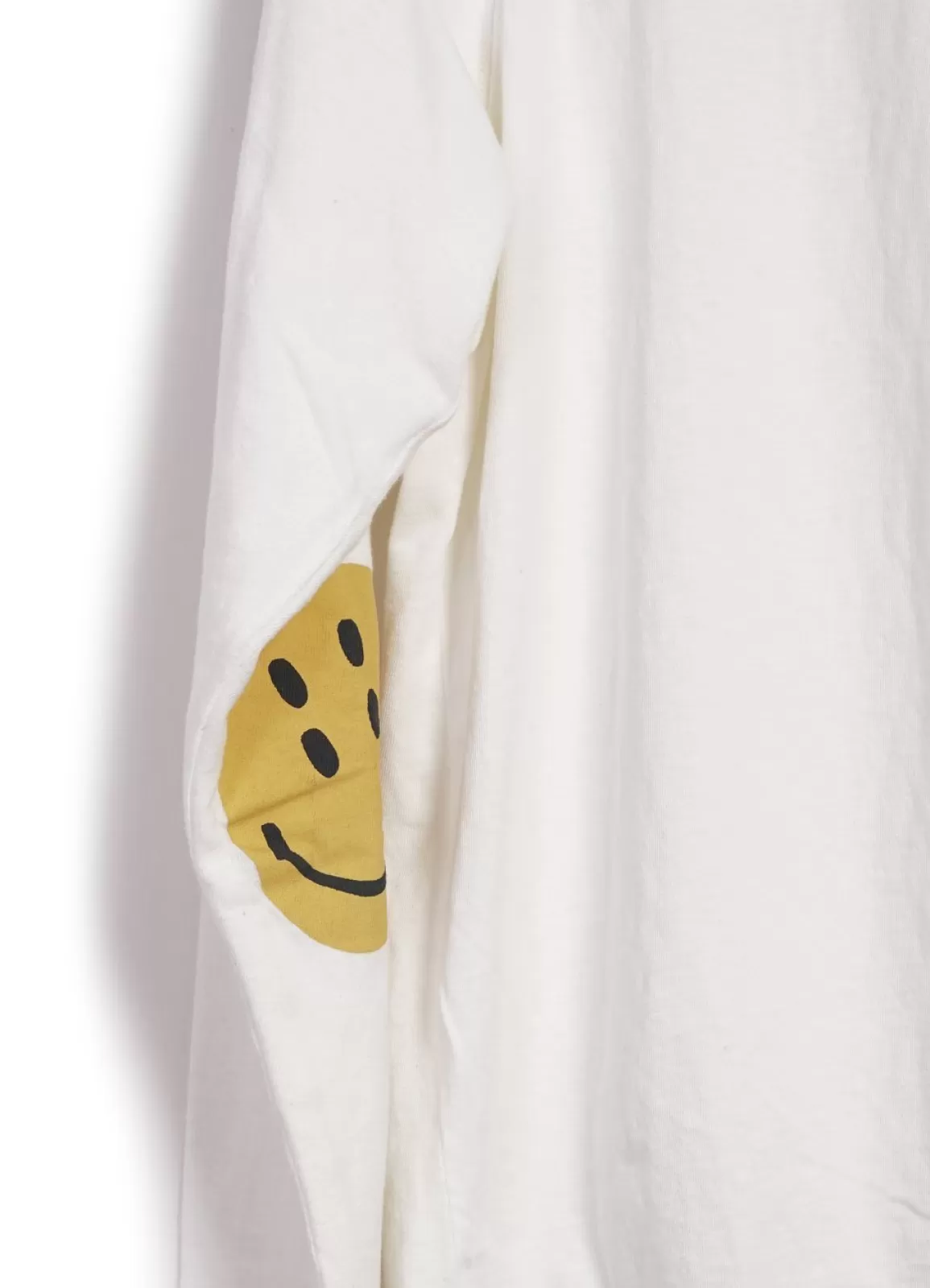 Discount Chef Smilie Patch | Long Sleeve T | White Jerseys