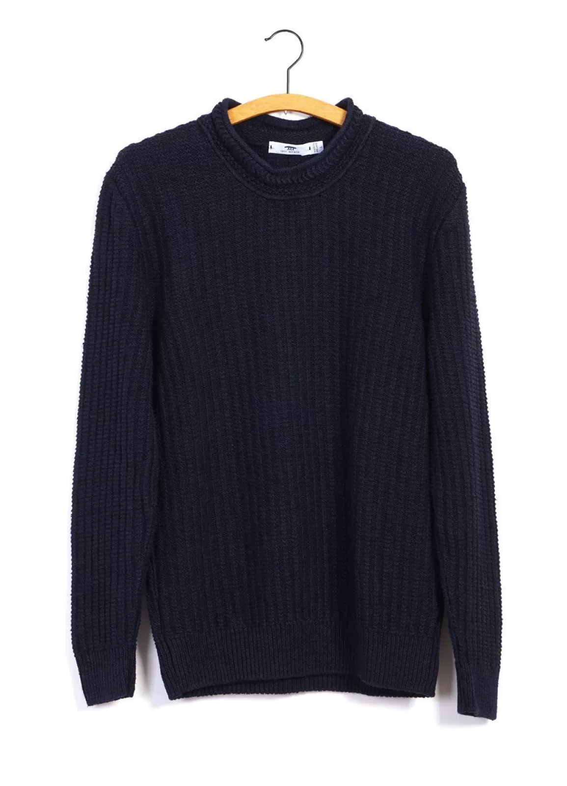 Cheap Chevron C/N | Chevron Knit | Navy Knitwear