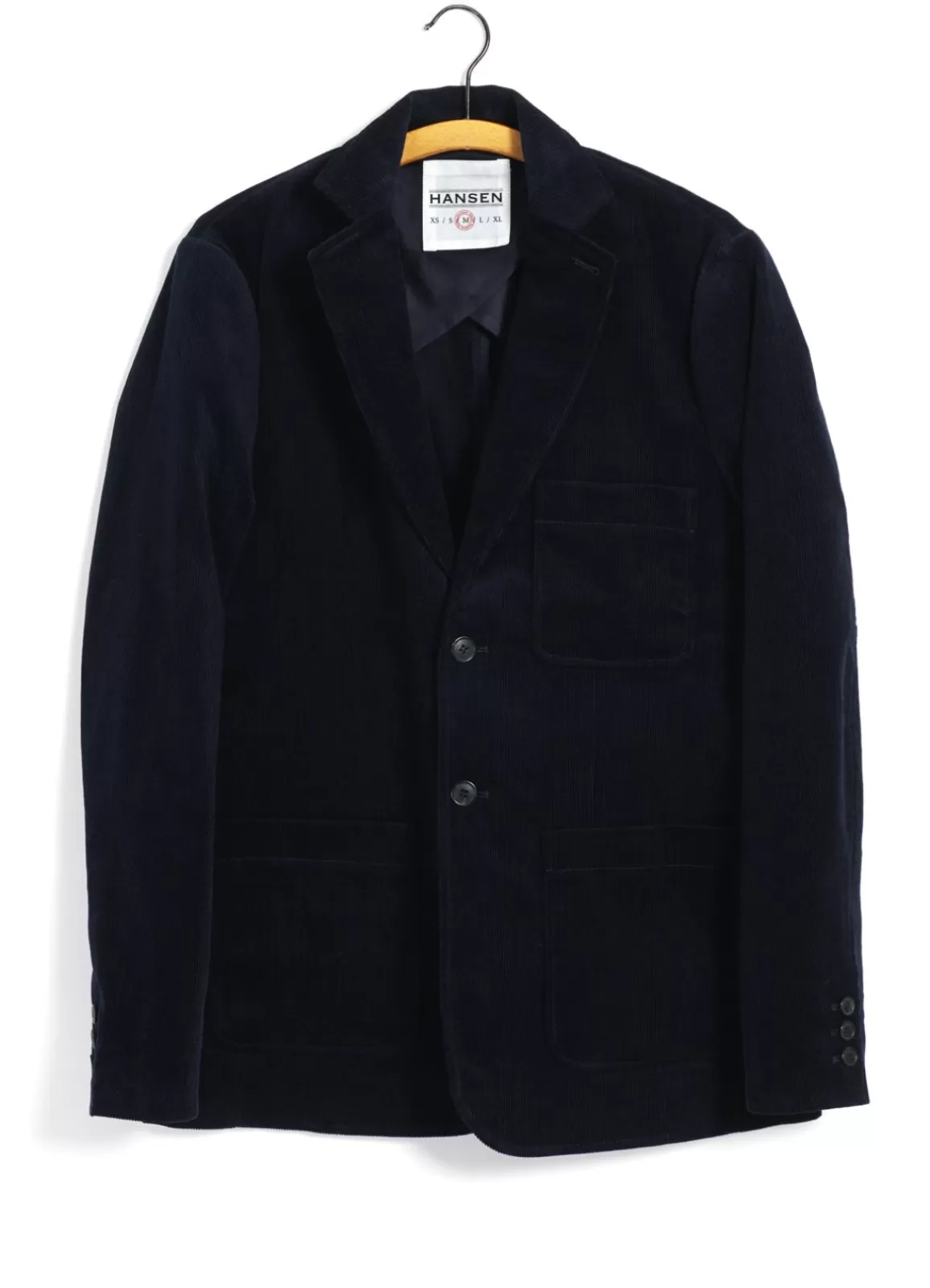 Best Chris | Classic Two Button Blazer | Fluid Navy Blazers