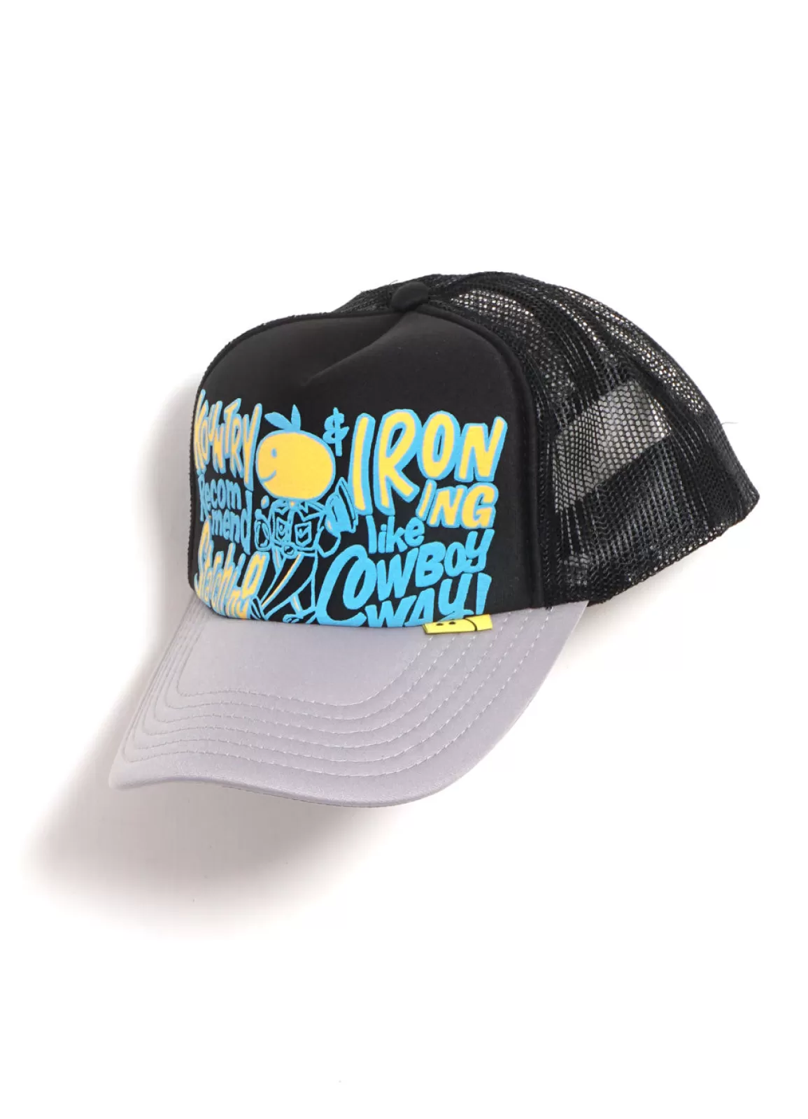 Best Coneycowbowy | Trucker Cap | Black/Gray Hats & Caps