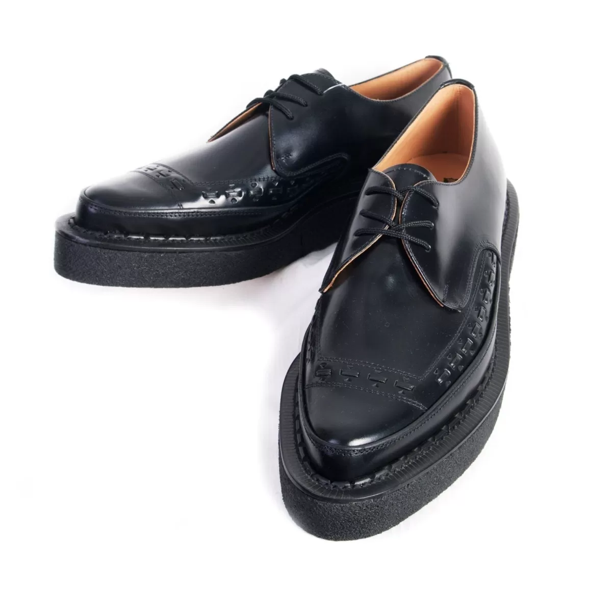 Discount Creeper Gibson | Leather Shoe | Black Shoes