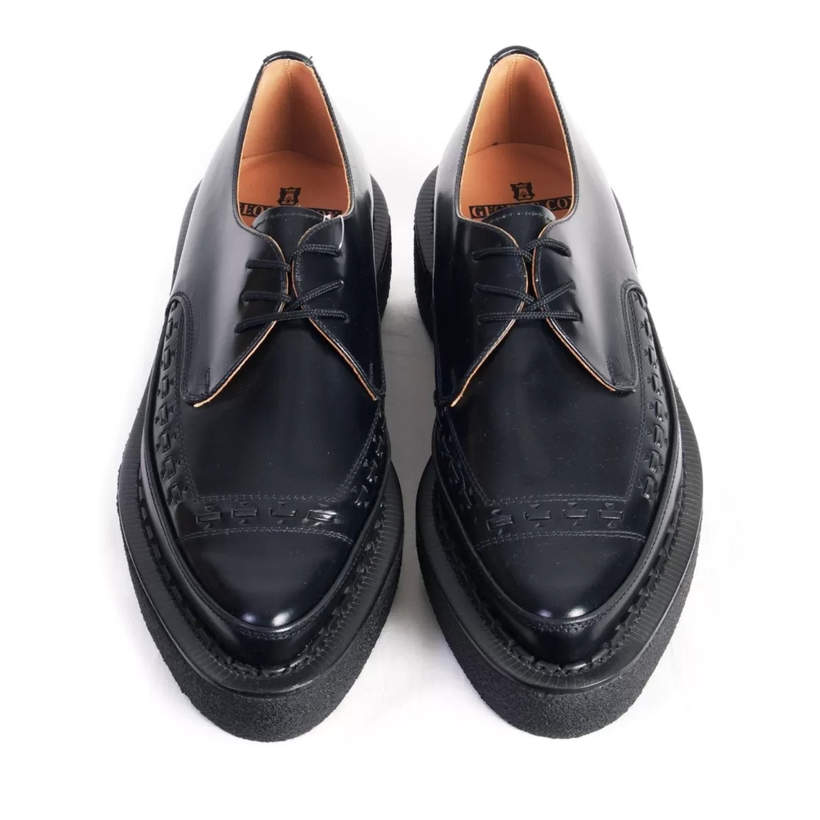 Discount Creeper Gibson | Leather Shoe | Black Shoes