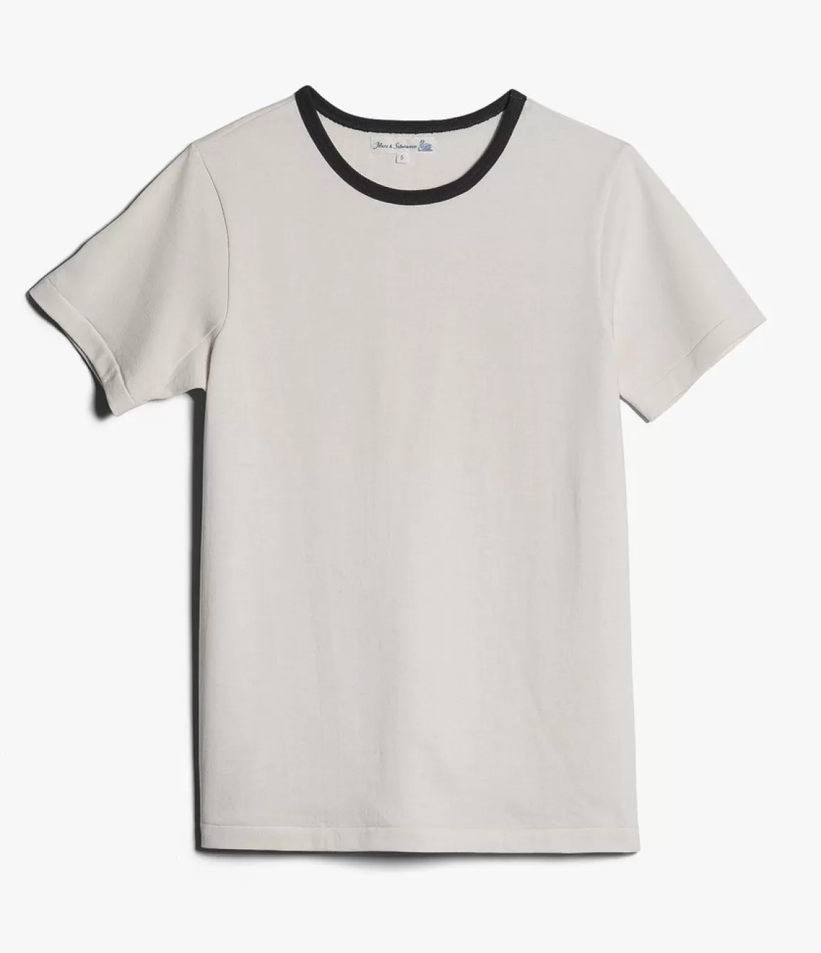 Best Crew Neck | Organic Short Sleeve T-Shirt | Nature Charcoal Jerseys