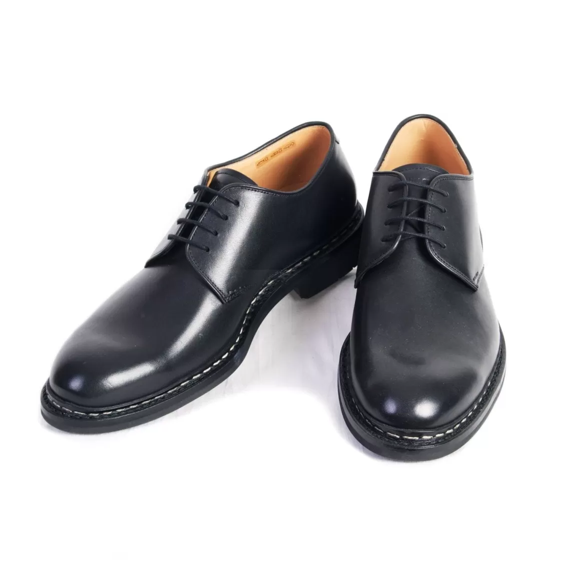 Store Crocus | Leather Derby Shoe | Black Shoes