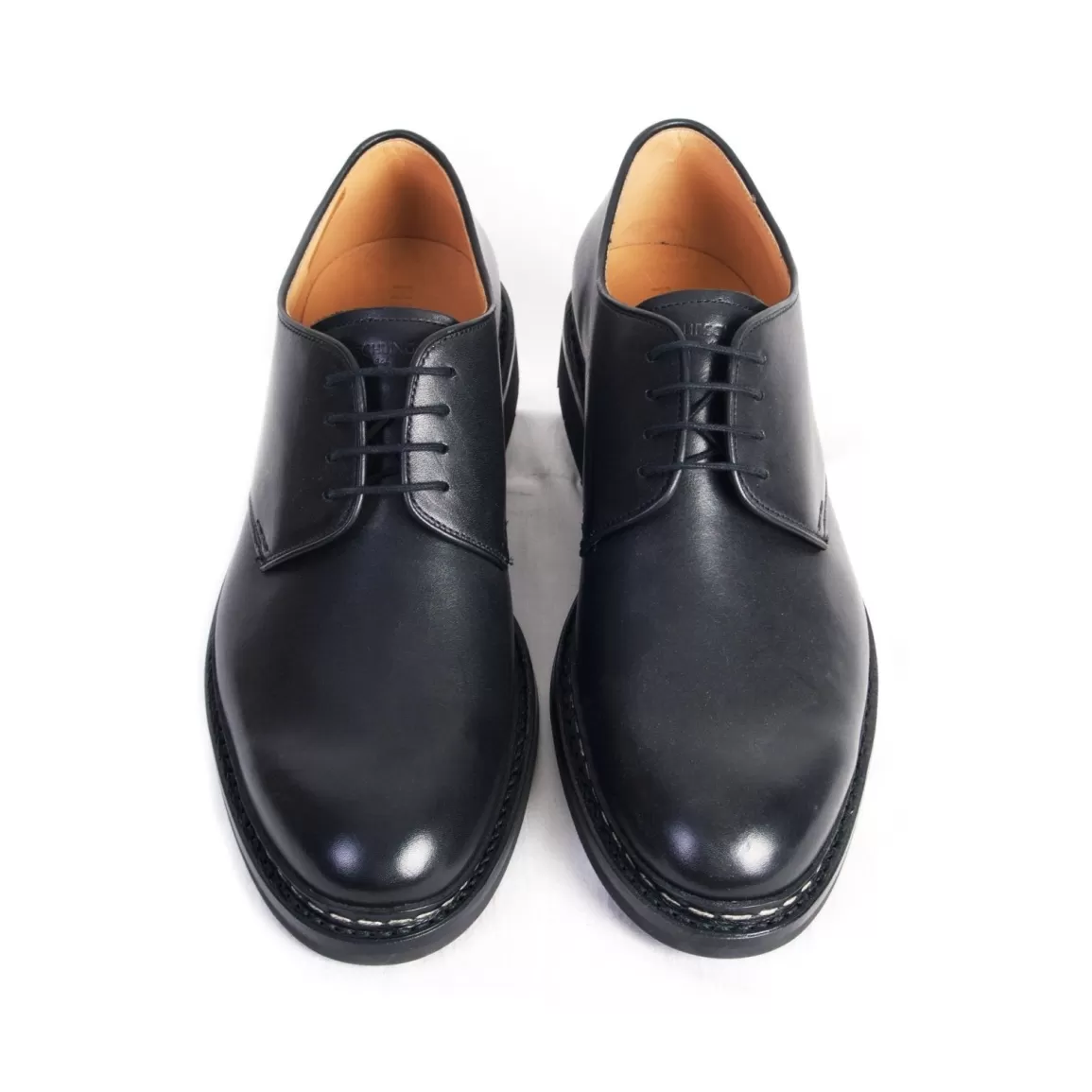 Store Crocus | Leather Derby Shoe | Black Shoes