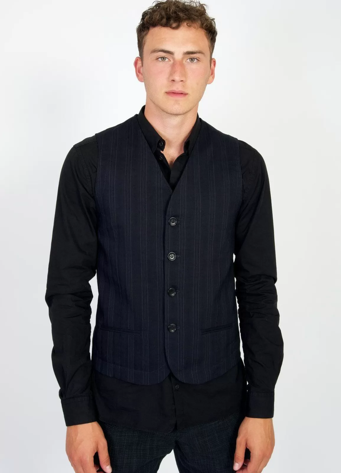 Hot Daniel | 4-Button Waistcoat | Black Stripe Waistcoats