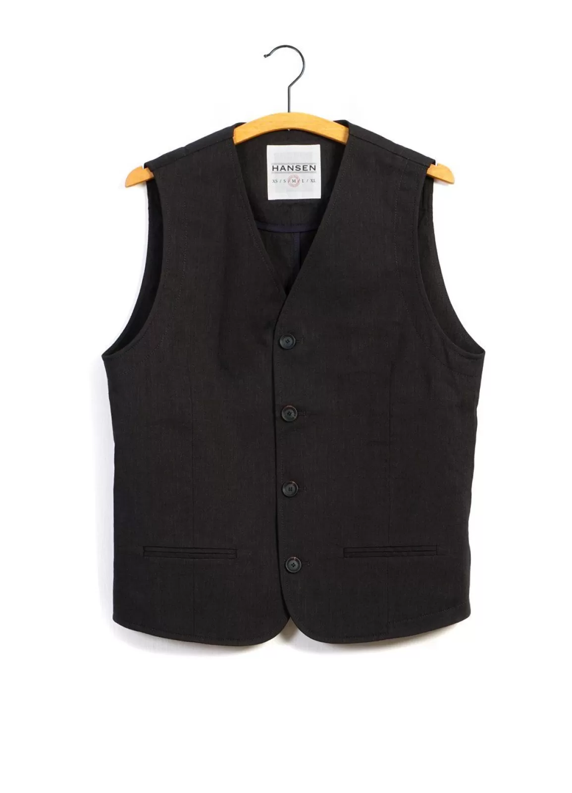 Online Daniel | Four Button Waistcoat | Coffee Melange Waistcoats