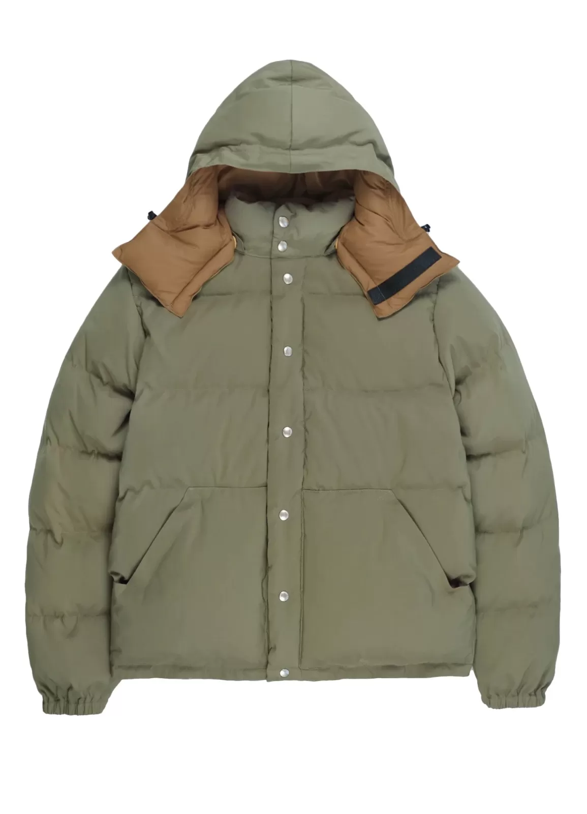 Clearance Down Sweater | 60/40 Cotton/Nylon Down Jacket | Light Olive/Dark Tan Jacket & Coats