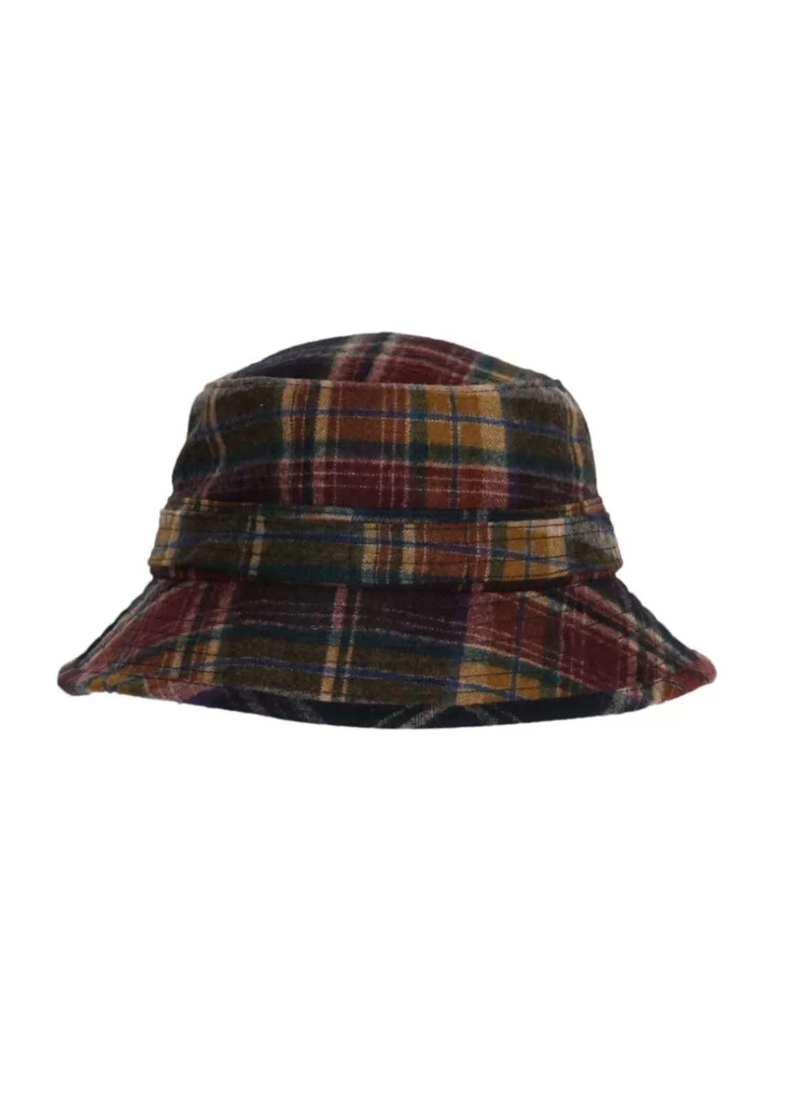 Sale Edvard | Bucket Hat With Earflaps | Multi Col. Check Hats & Caps