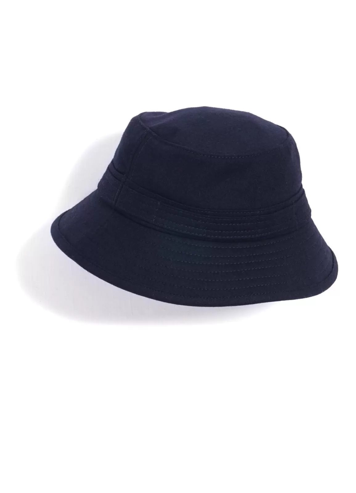 Online Edvard | Bucket Hat With Earflaps | Navy Hats & Caps