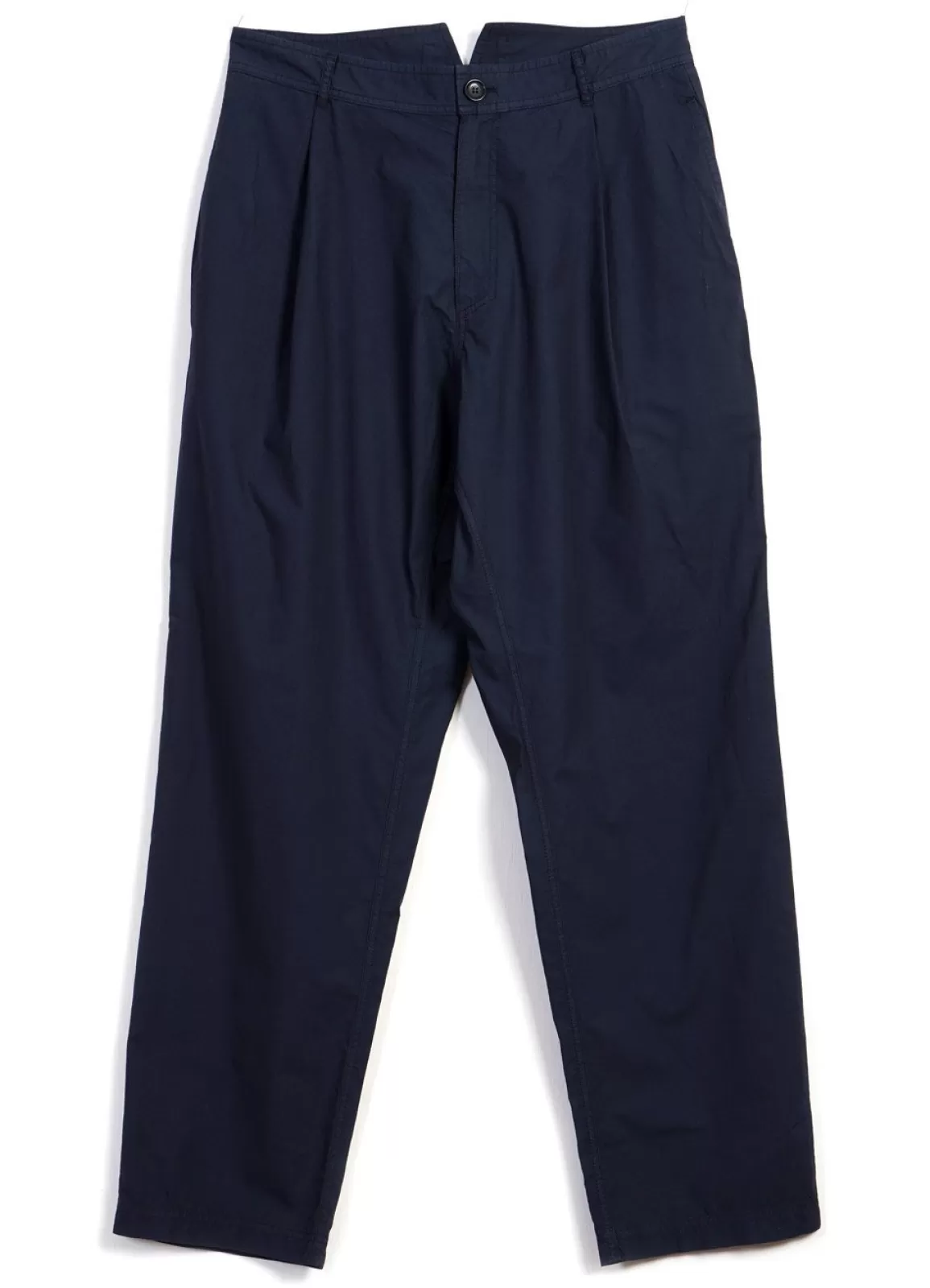 Cheap Eigil | Light Wide Cut Summer Trousers | Navy Trousers