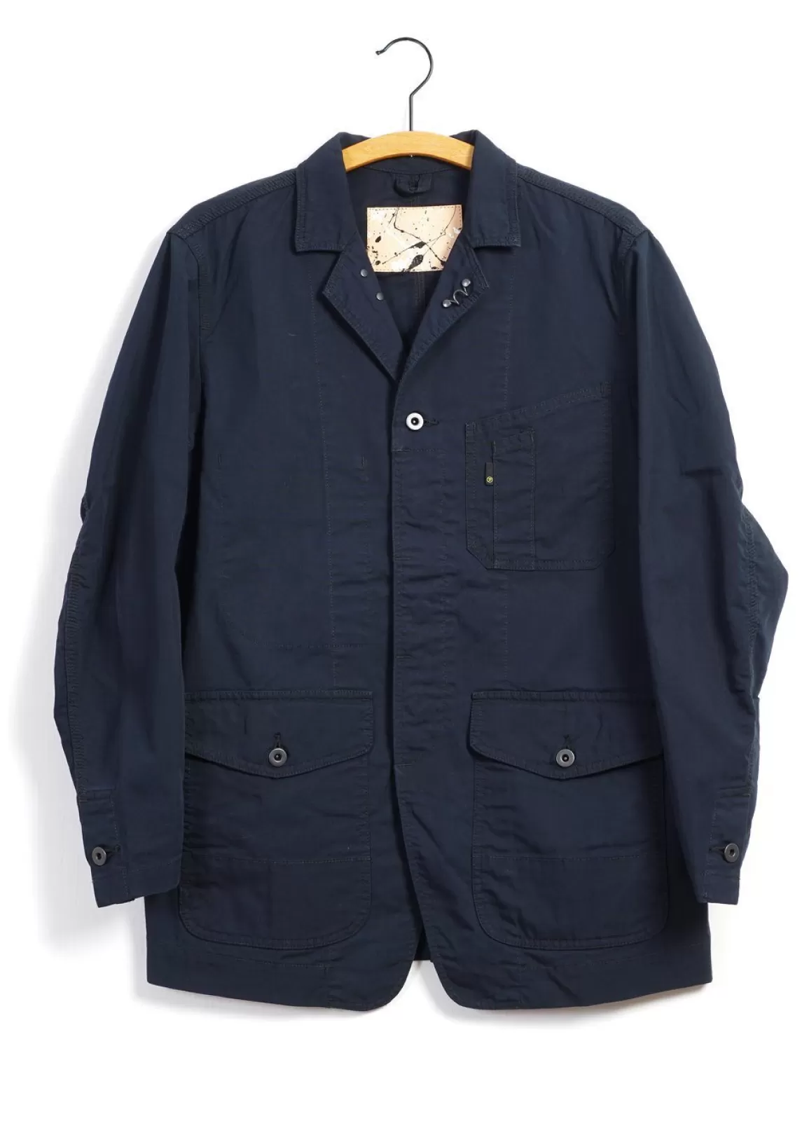 Hot Engineer Jacket | Chambray | Navy Black Jacket & Coats