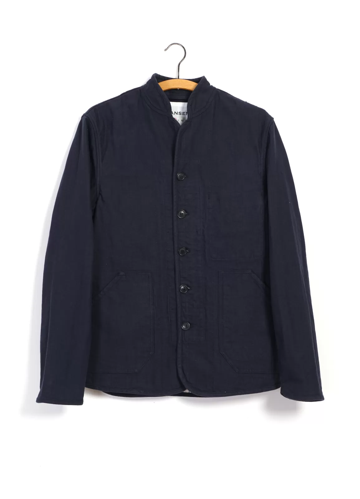 Cheap Erling | Refined Work Jacket | Blue Jacket & Coats