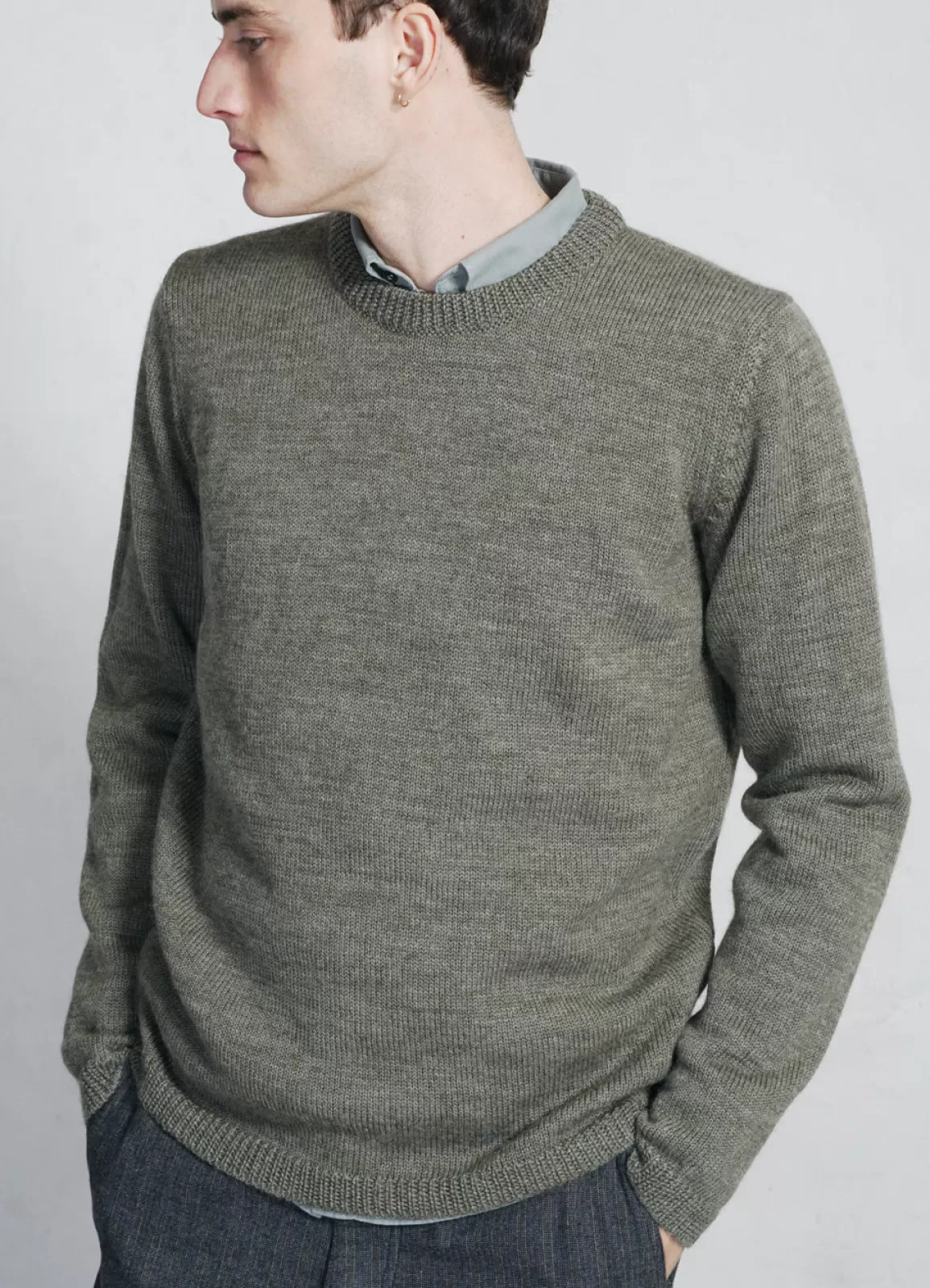 Hot Eske | Crew Neck Sweater | Hunter Knitwear