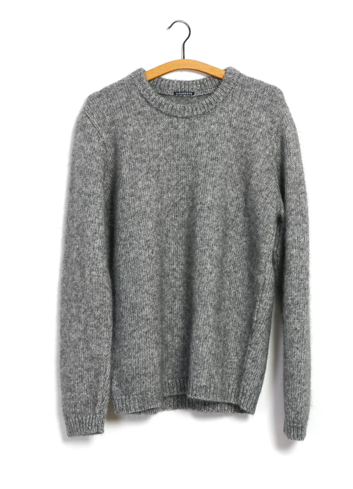 Fashion Eske | Crew Neck Sweater | Silver Knitwear