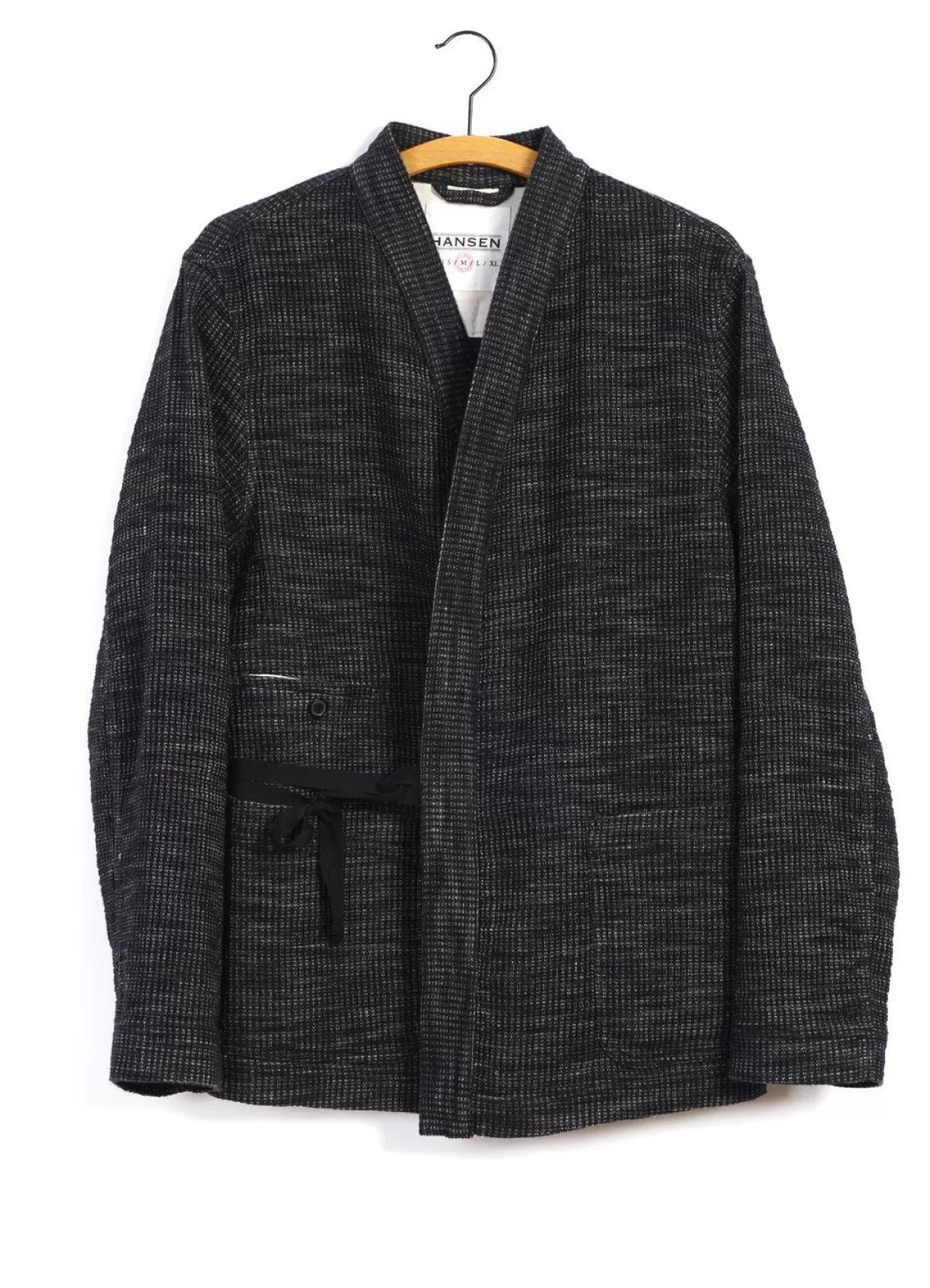 Clearance Folke | Scarecrow´S Jacket | Black Hemp Suiting