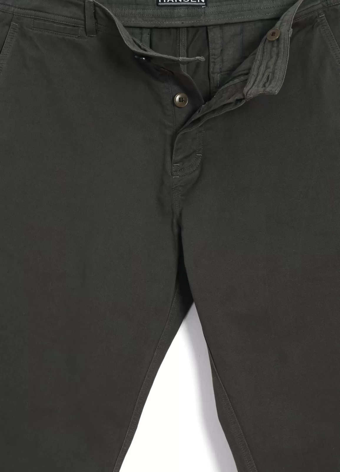 Cheap Fred | Regular Cut Work Trousers | Dark Moss Suiting