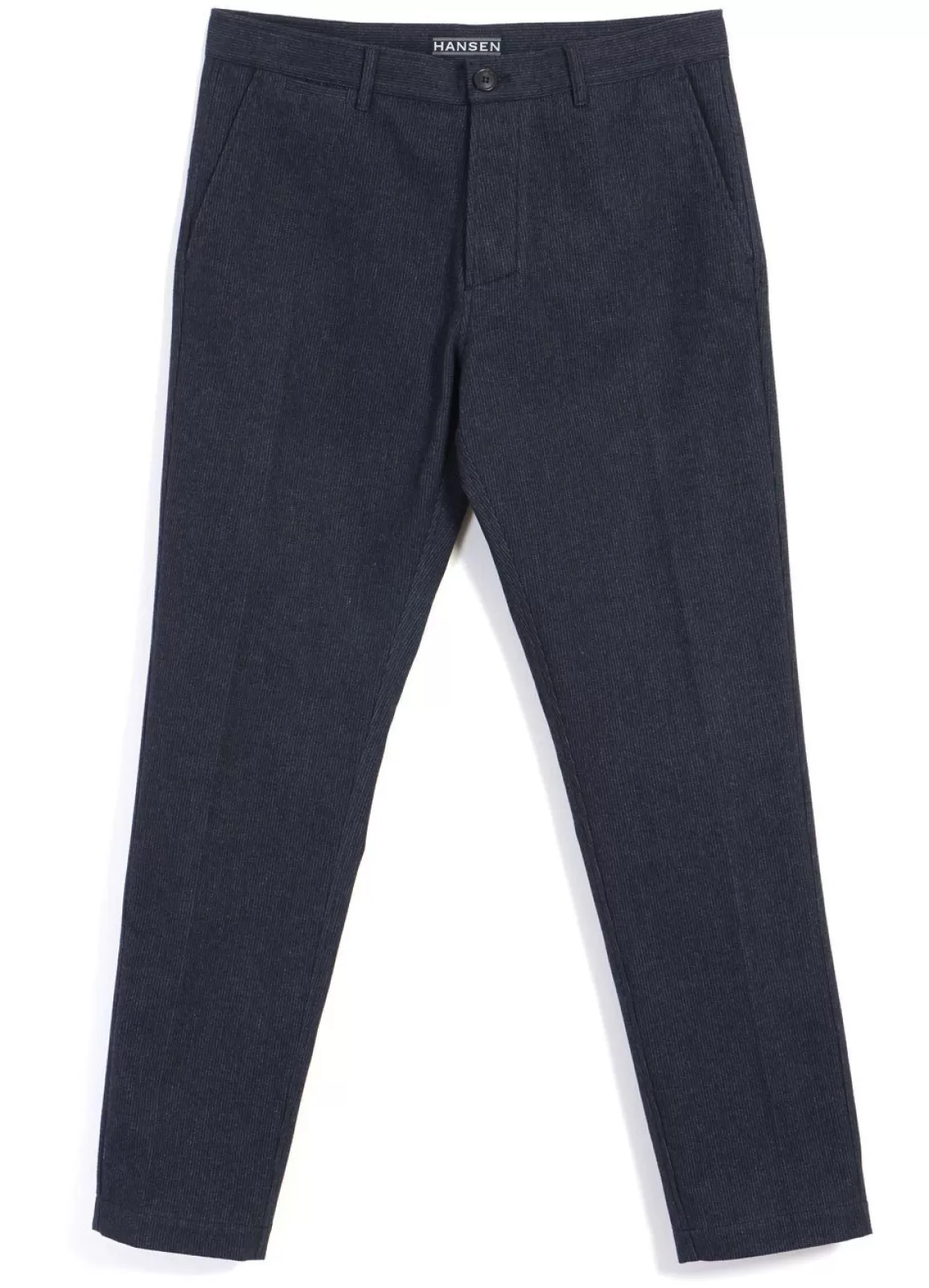 Discount Fred | Regular Fit Trousers | Brushed Blue Suiting