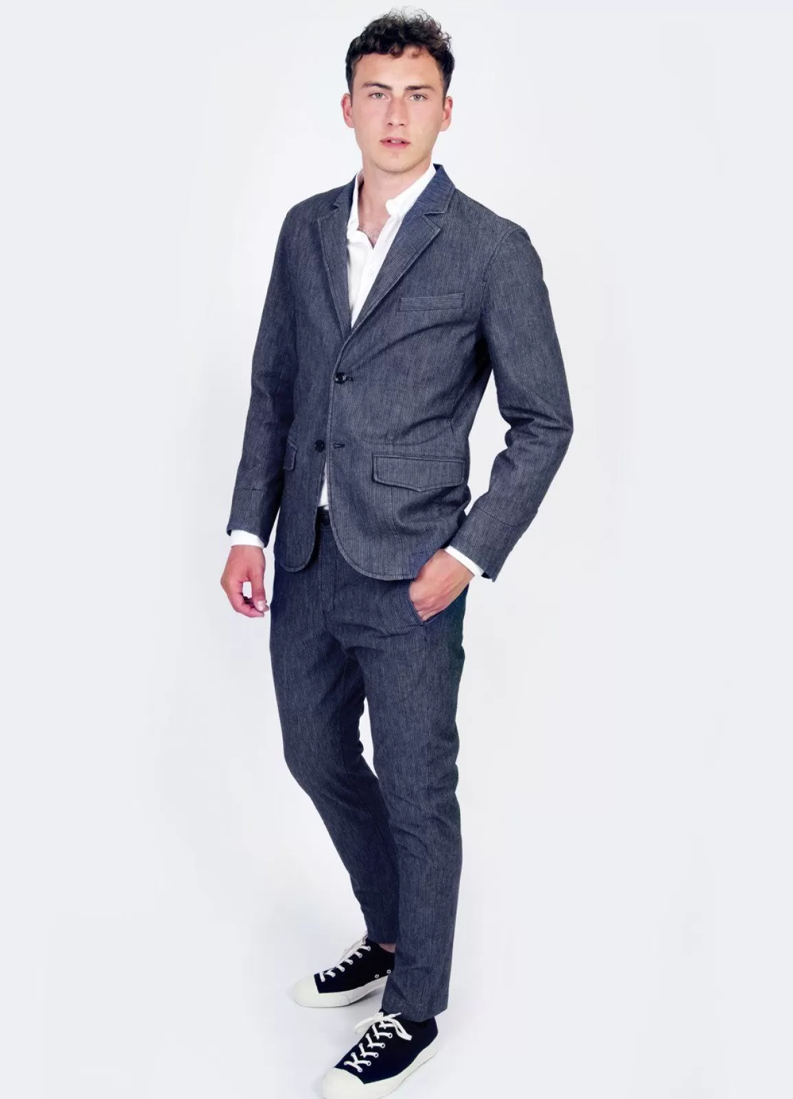 Cheap Frederik | Casual Blazer | Indigostripe Blazers