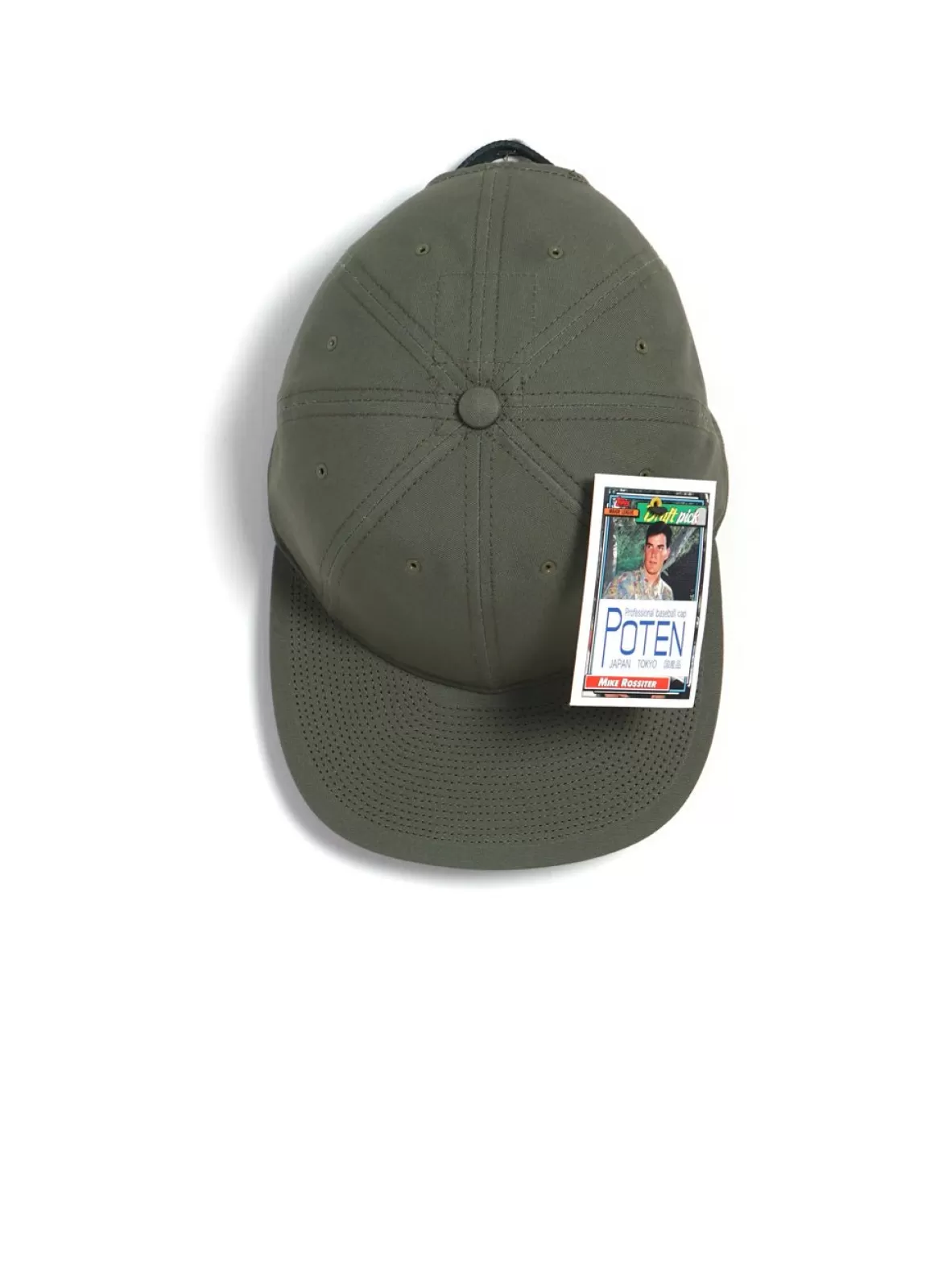 Cheap Fujikinbai | Professional Baseball Cap | Olive Hats & Caps