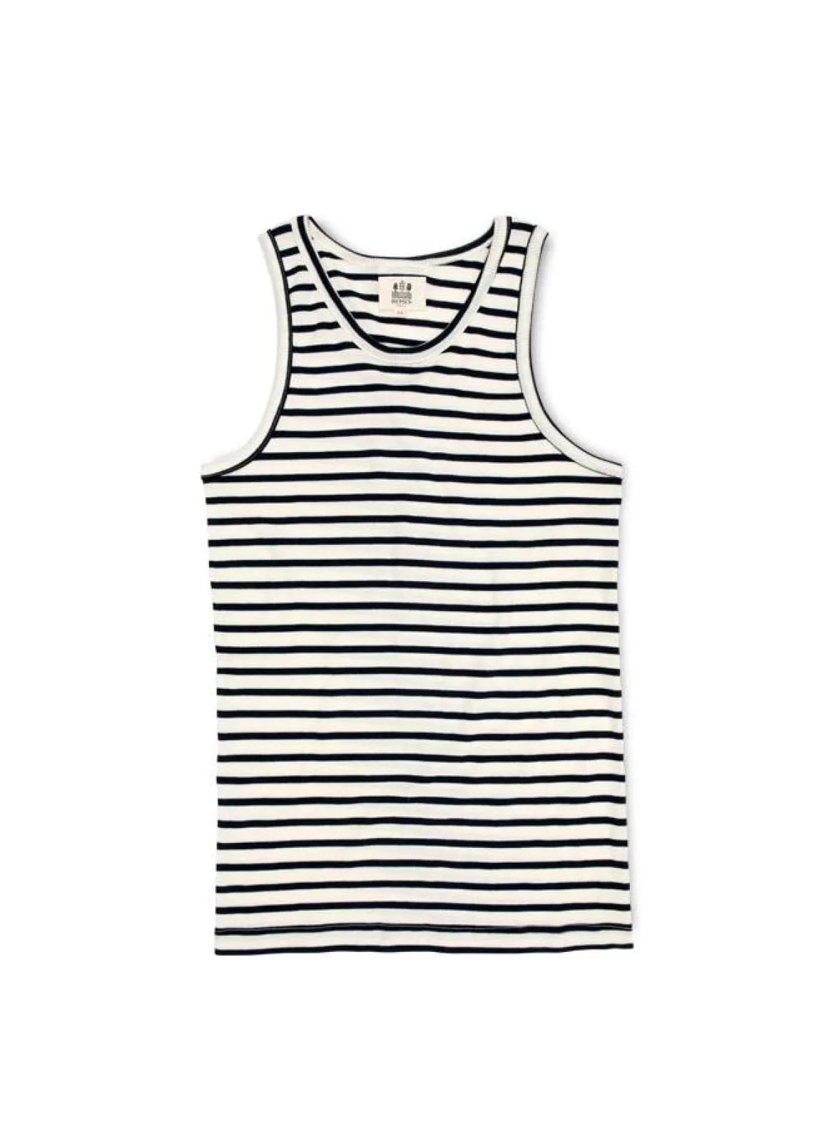 Shop Gari | Organic Tank Top | Breton Stripe Underwear