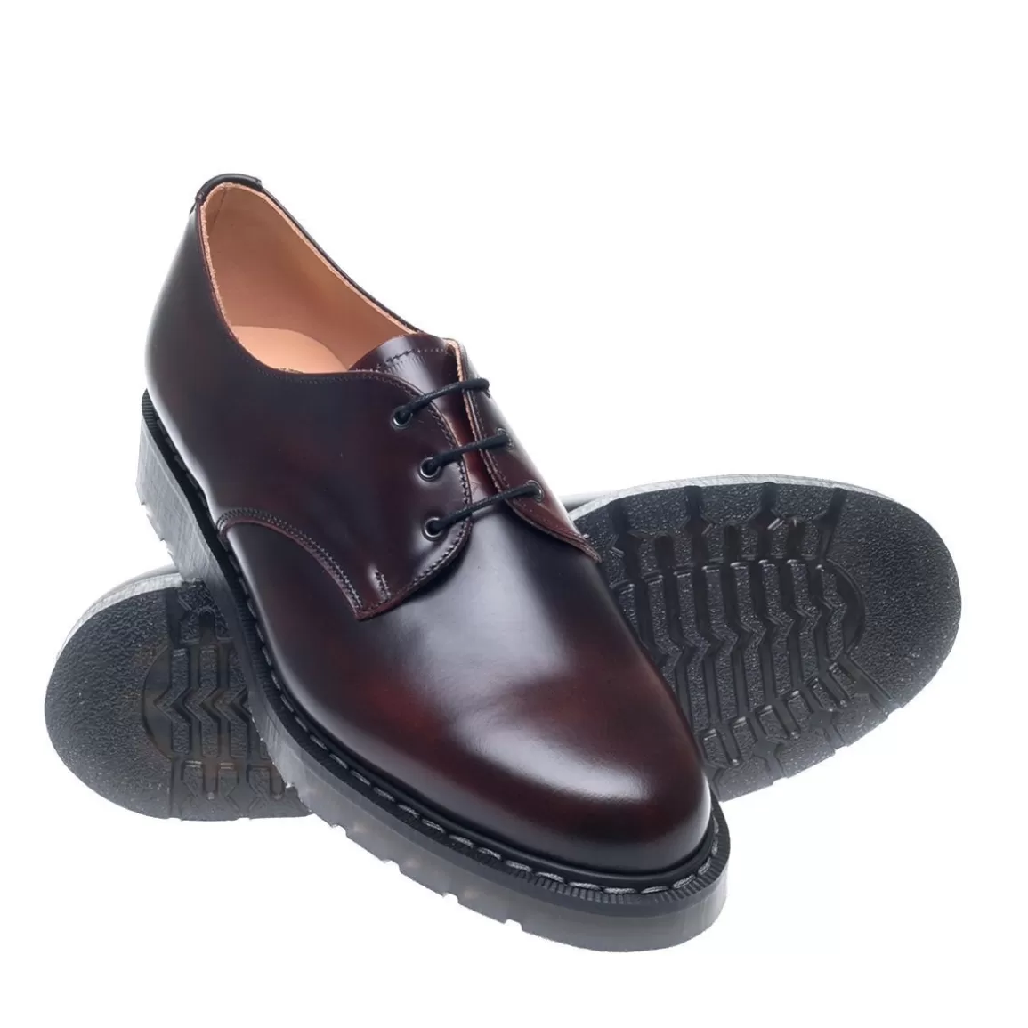 Clearance Gibson | 3 Eye | Rub Off Burgundy Shoes