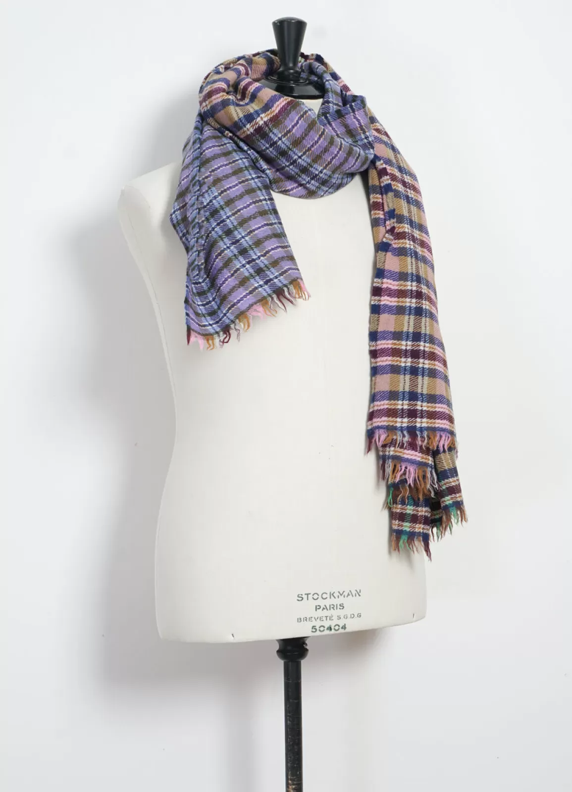 New Gr Echarpe | Shawl Scarf | B-Blue Scarves