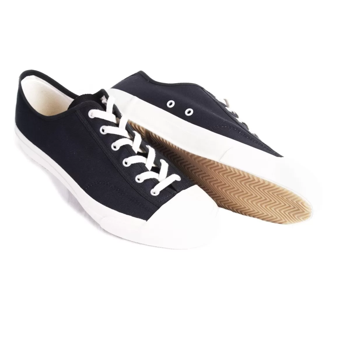 Online Gym Classic | Canvas Vulcanised Sole Sneaker | Dark Navy Shoes