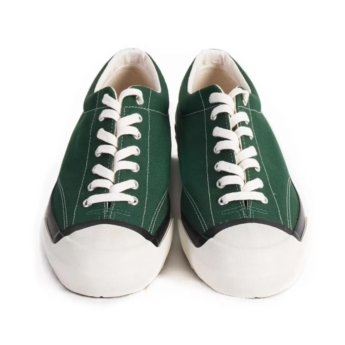 Best Gym Court | Canvas Vulcanised Sole Sneaker | Green Shoes