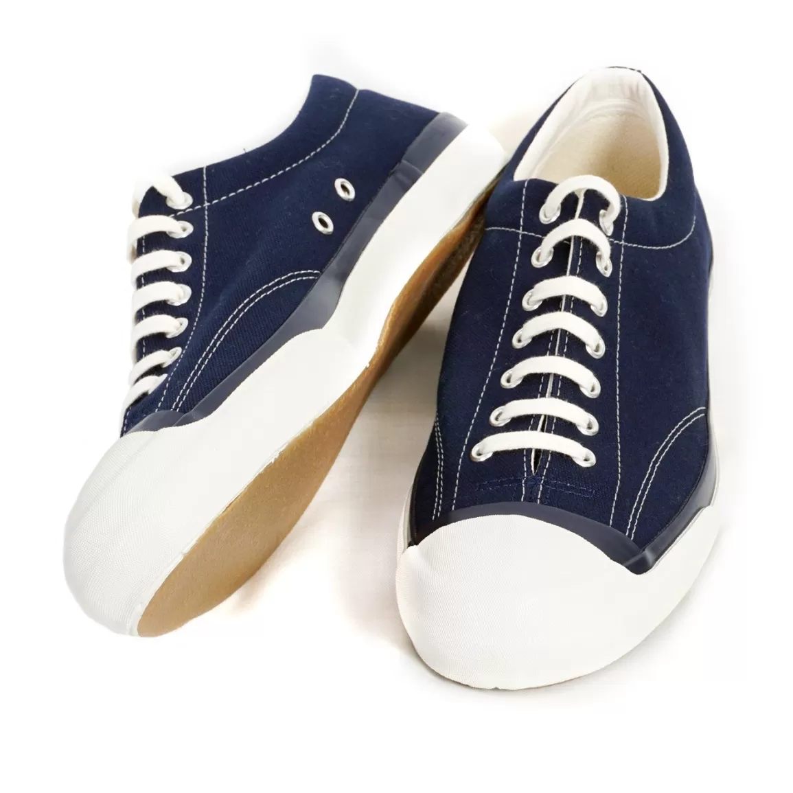 Cheap Gym Court | Canvas Vulcanised Sole Sneaker | Navy Shoes