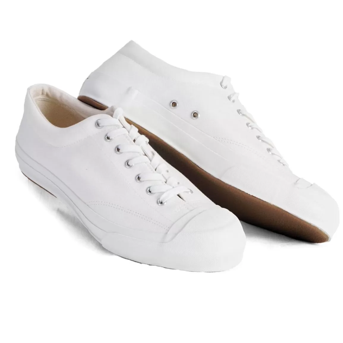 Online Gym Court | Canvas Vulcanised Sole Sneaker | White Shoes