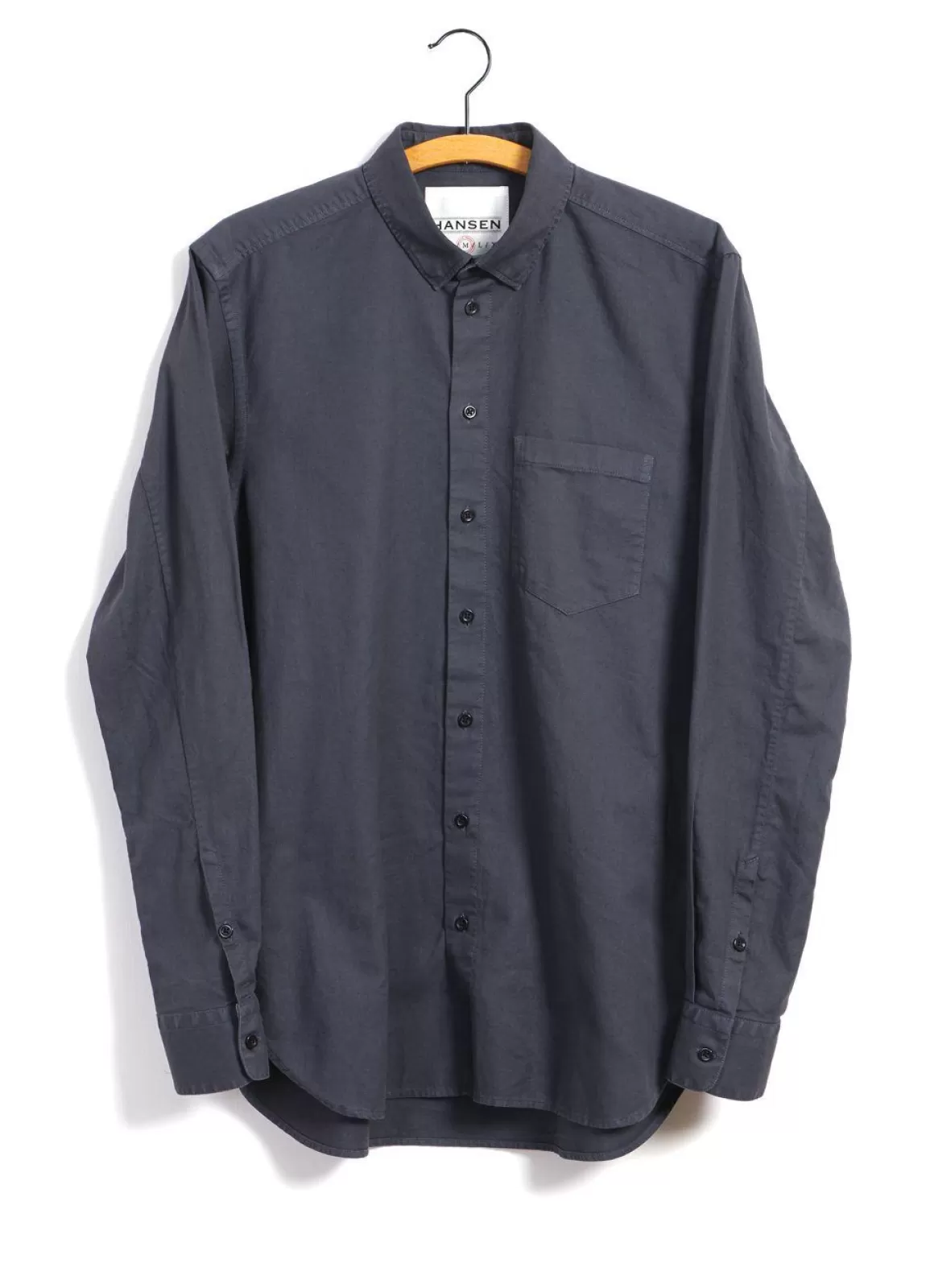 Store Haakon | Hidden Button Down Shirt | Blues Shirts