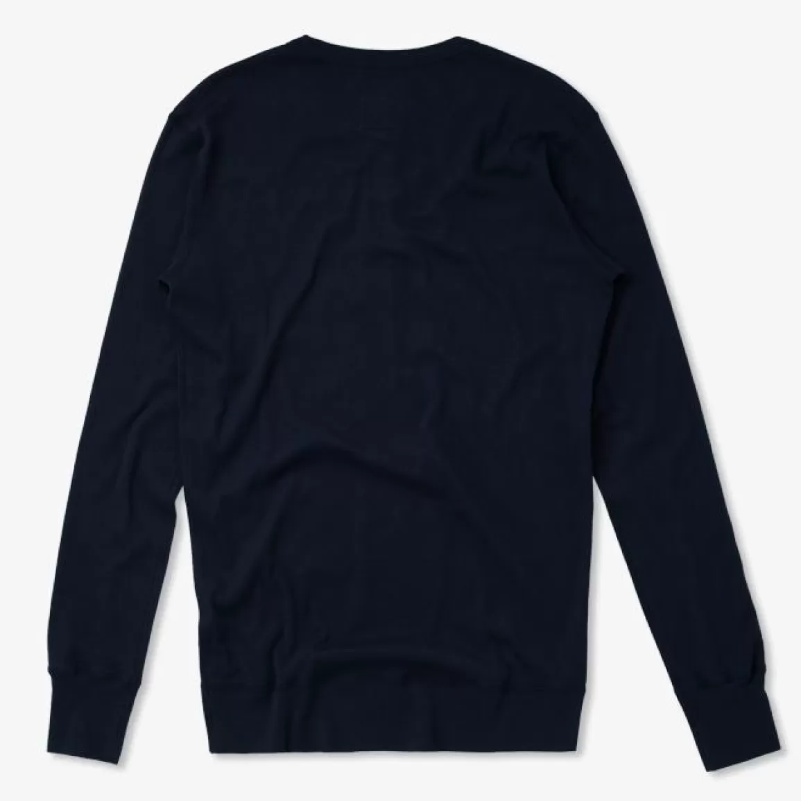 New Harri | Organic Long Sleeve Henley | Deep Marine Jerseys