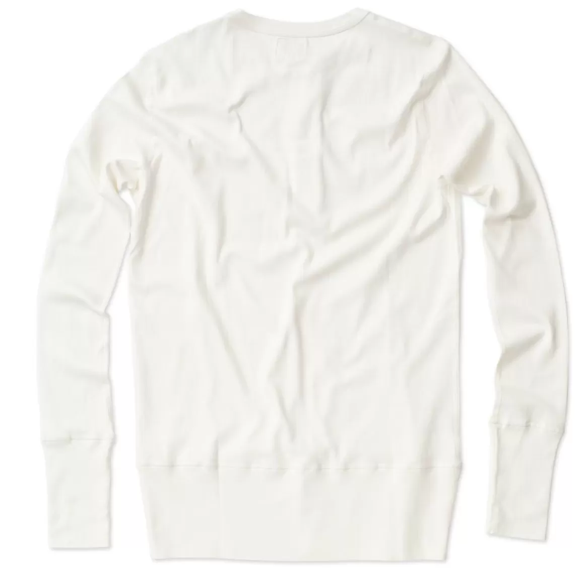 Outlet Harri | Organic Long Sleeve Henley | White Jerseys