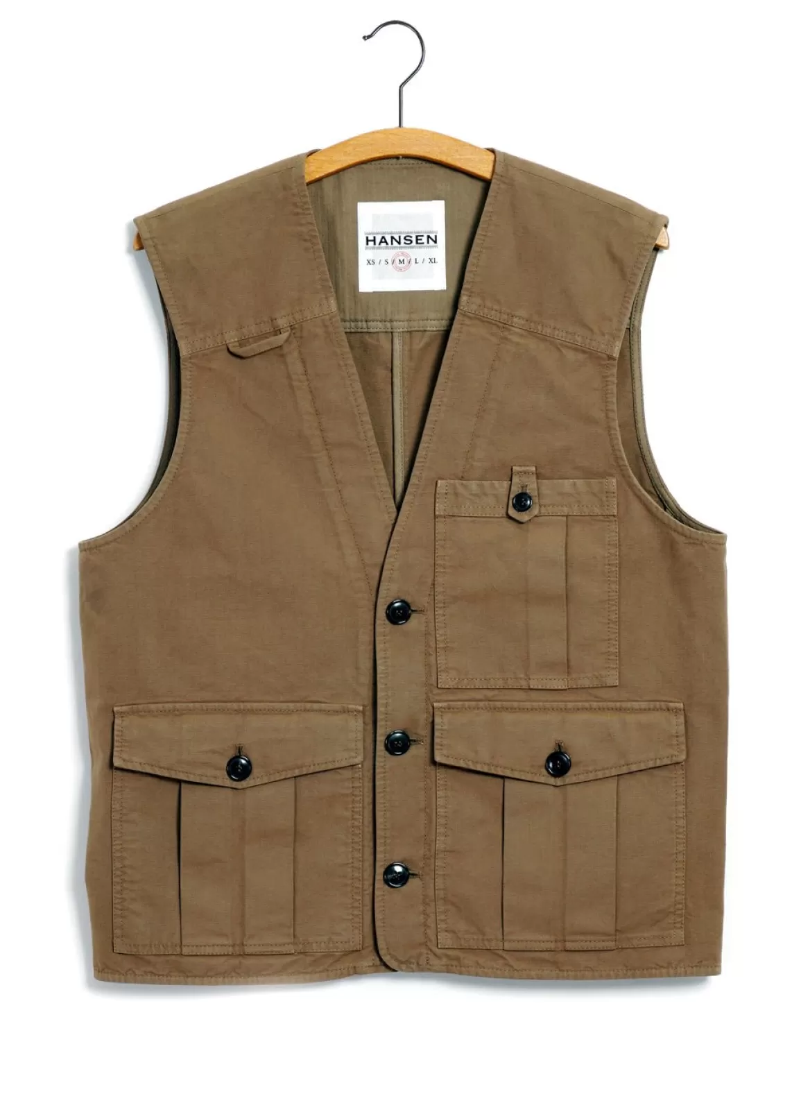 Hot Hektor | Utility Vest | Khaki Waistcoats