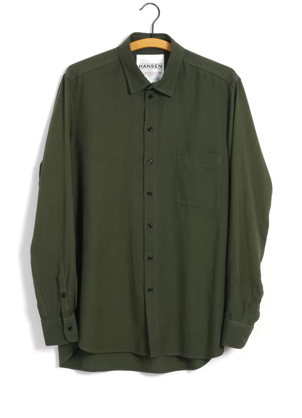 New Henning | Casual Classic Shirt | August Green Shirts