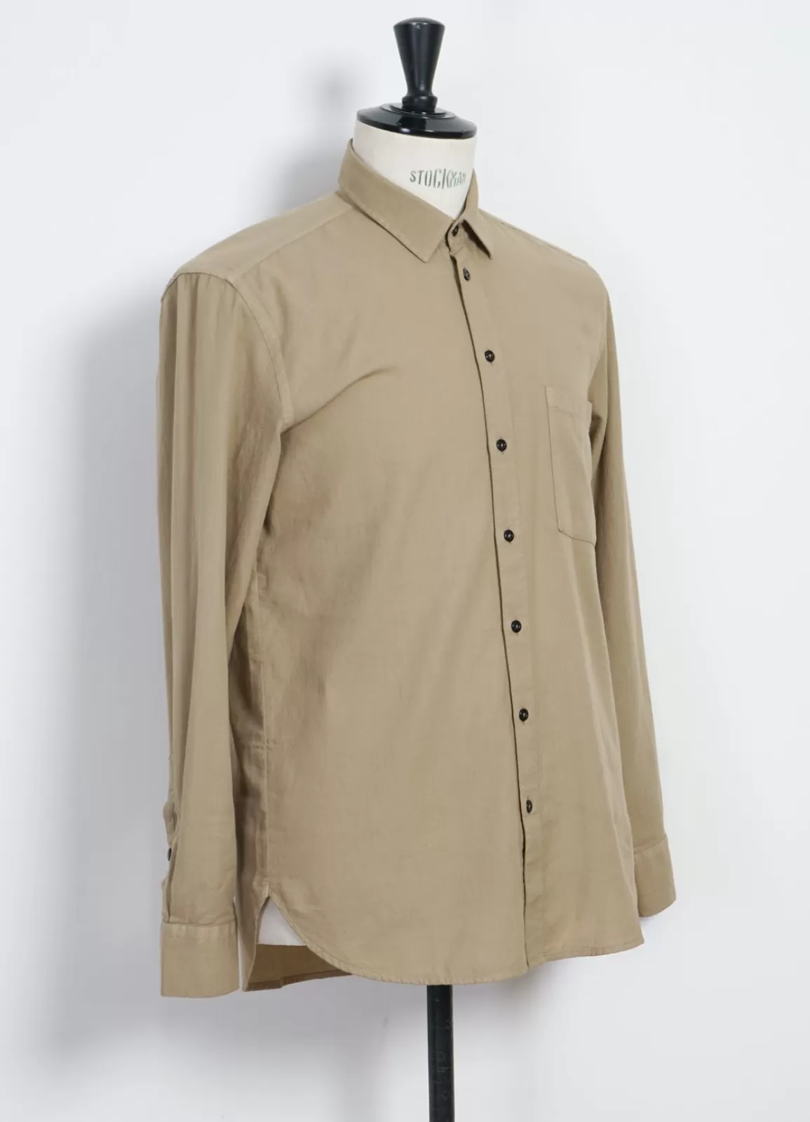 Discount Henning | Casual Classic Shirt | Beige Shirts