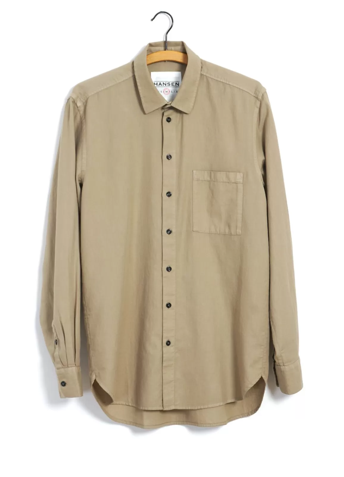 Discount Henning | Casual Classic Shirt | Beige Shirts