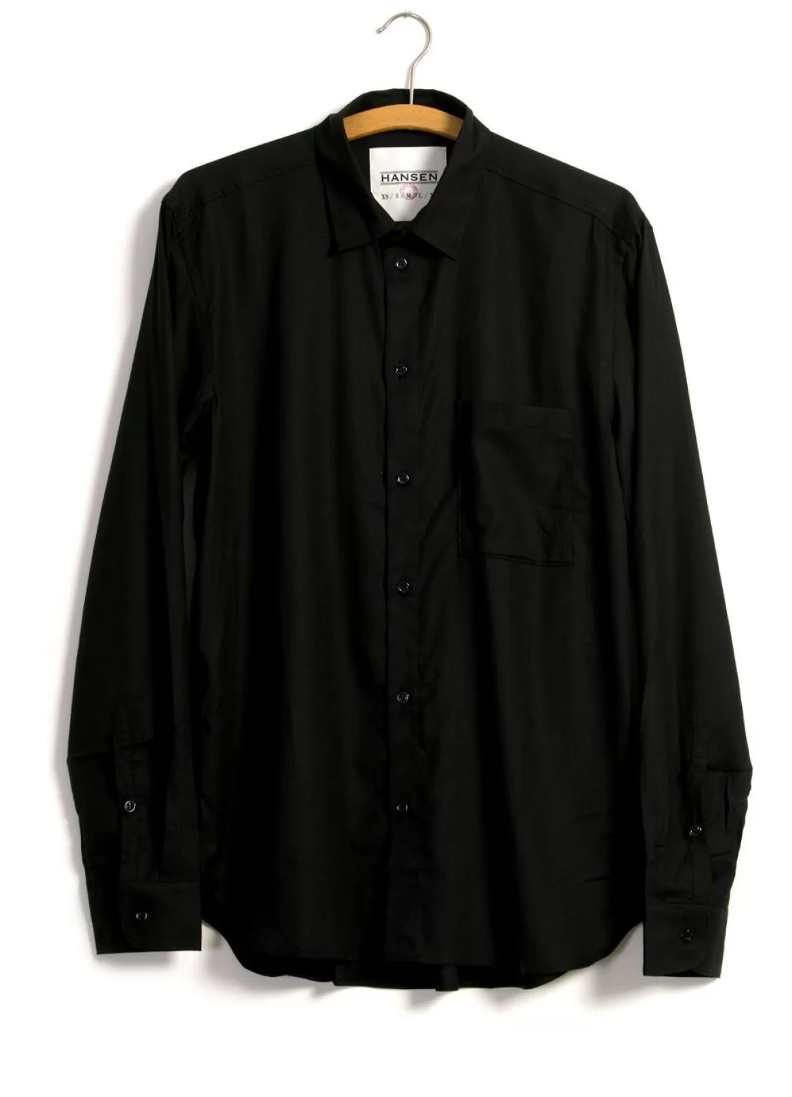 New Henning | Casual Classic Shirt | Black Shirts